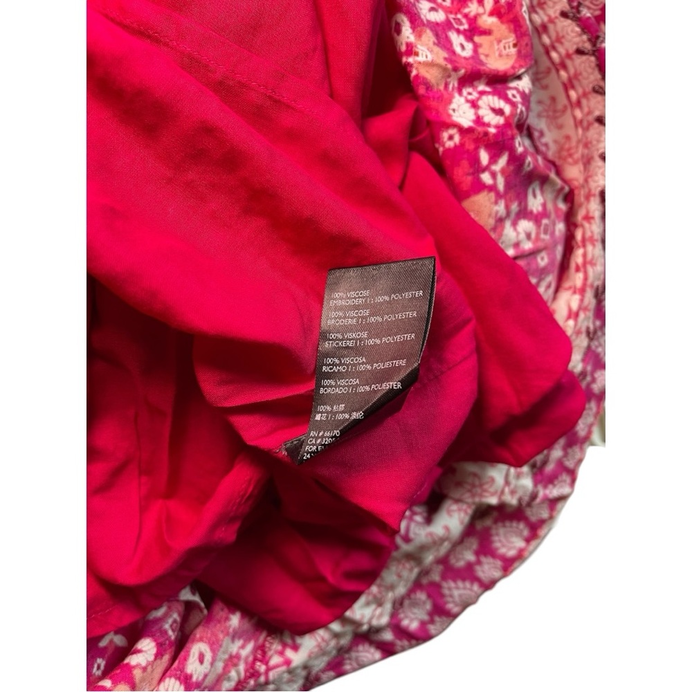 Maeve Isabel Floral Embroidered Pink Dress - Picture 11 of 11